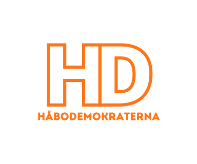 HåboDemokraterna Logotyp Orange-Transparant